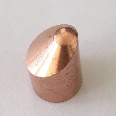 OEM Material de ponta de eletrodos de cobre de soldagem por ponto de 40 mm não padrão