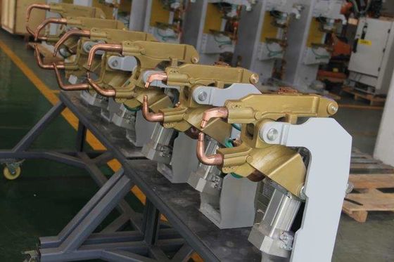 Pistola de solda por ponto robótica portátil de 100 KVA tipo X Frequência intermédia