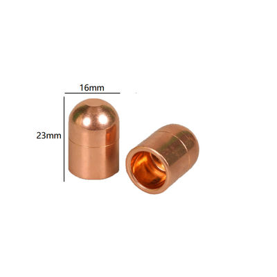 Eletrodos de soldagem por encosto personalizados de latão montados de 16 mm