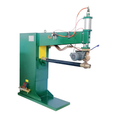 Máquina de soldadura de costura lateral de rolos Costura de soldadura longitudinal para lata de estanho de dutos de ar quente