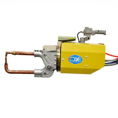 Máquina portátil de solda de mini-pontos Soldas de ponto de cobre em duas peças sobrepostas