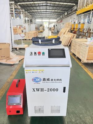 Máquina de corte de soldagem por laser de fibra de alumínio óptico de corte de soldagem portátil