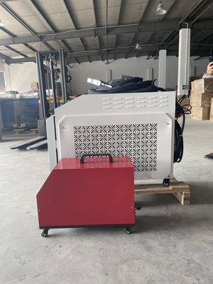 Máquina de solda a laser de fibra portátil portátil de 1500W