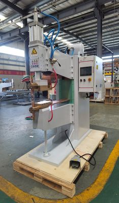 Máquinas de soldadura manuais de alumínio de Mesh Making Wire Welder Copper da solda de ponto do pulso