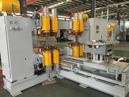 Máquina de solda por pontos de alumínio de 3 fases com cabeça múltipla