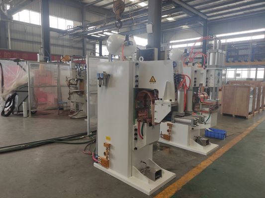 Máquina de soldadura por projecção de folhas galvanizadas