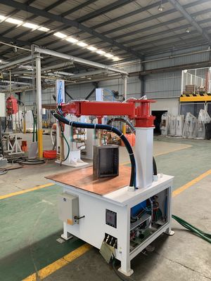 Rocker Arm Platform Spotter Welder Máquina automática de soldagem de pontos de mesa para metal