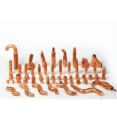 OEM C18150 Resistência de ponto de soldagem Eletrodos de cobre condutores térmicos