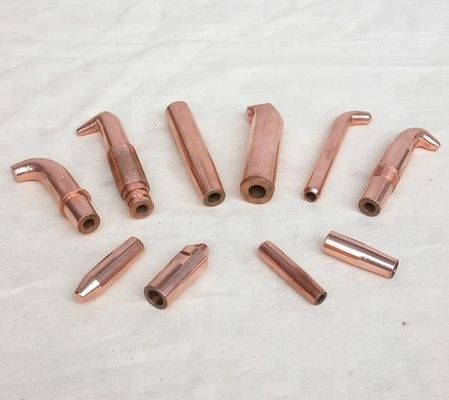 Bom preço. Eletrodos de cobre de soldagem por ponto ISO, 50 unidades/caixa em linha