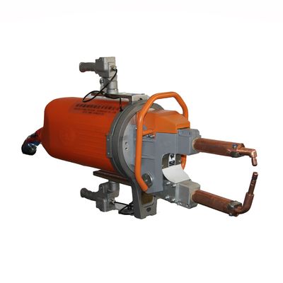 Pequena máquina de soldar de ponto de soldadura de resistência de mão pro para chapa de alumínio