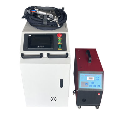 Máquina de soldadura pequena 1000W do laser do manual de aço inoxidável da tubulação 1500W