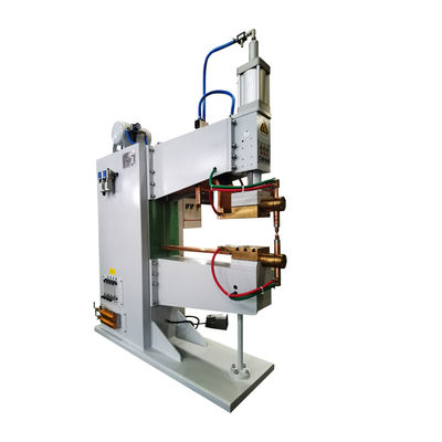 Máquinas de soldadura manuais de alumínio de Mesh Making Wire Welder Copper da solda de ponto do pulso